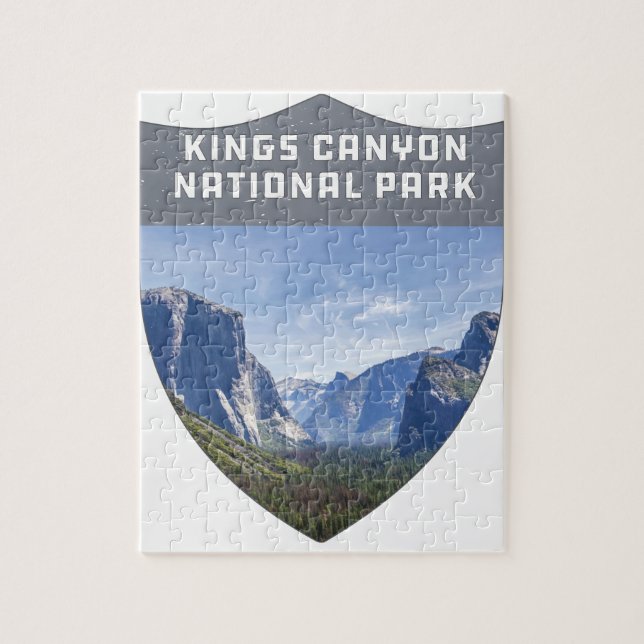 Puzzle Parc national de Kings Canyon randonnée Californie (Vertical)