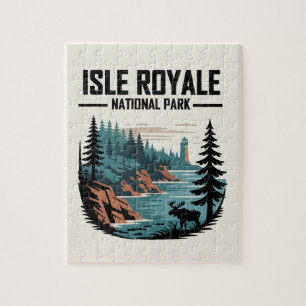 Puzzle Parc national de l'Isle Royale Pittoresque nature