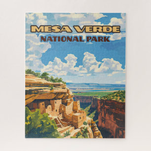 Puzzle Parc national de Mesa Verde Colorado Cliff House