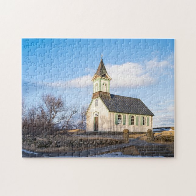 Puzzle Parc national de Thingvellir en Islande (Horizontal)