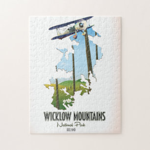 Puzzle parc national des montagnes de Wicklow Irlande car