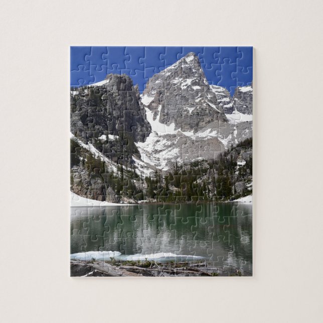 Puzzle Parc national grand de Teton de lac delta (Vertical)