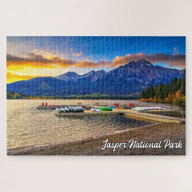 Puzzle Parc national Jasper, Alberta, Canada (Horizontal)
