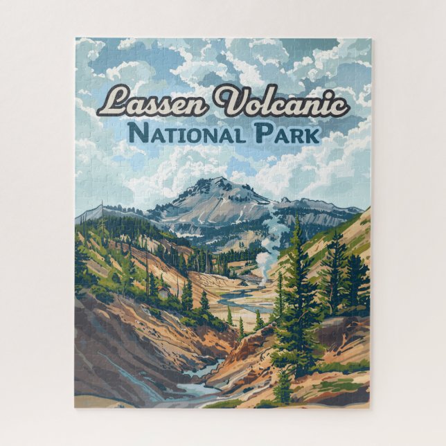 Puzzle Parc national volcanique de Lassen California Volc (Vertical)