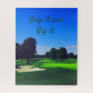 Puzzle Parcours de golf Grip it and Rip it