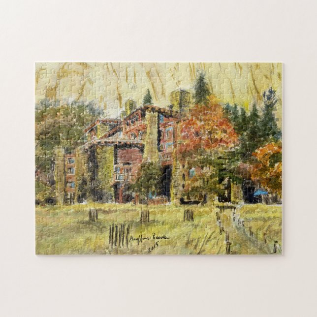 PUZZLE PARCS NATIONAUX : YOSEMITE'S HISTORIC AHWAHNEE HOT (Horizontal)