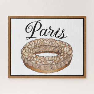 Puzzle Paris Brest Pâtisserie Choux France Pâtisserie