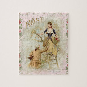 Puzzle Paris romantique Amateurs rose shabbychic