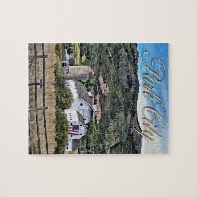 Puzzle Park City Barn (Horizontal)