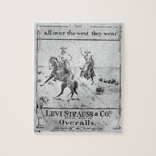 Puzzle Parlez pour Lévi Strauss et Co, c.1900 (le litho)