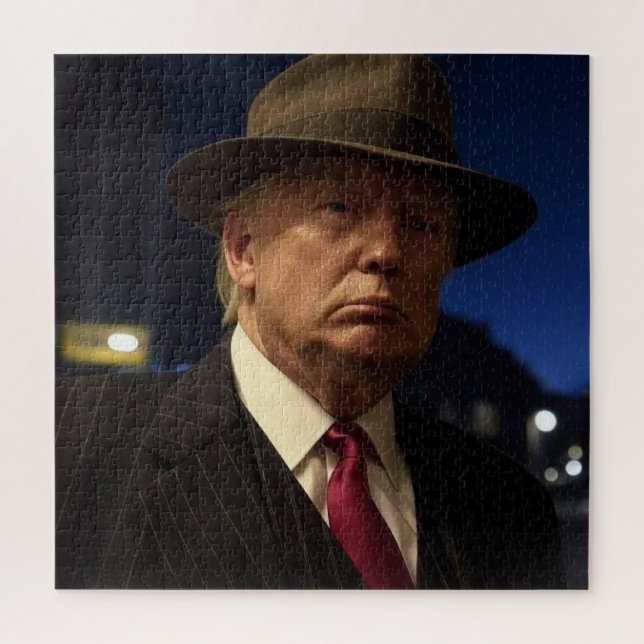 Puzzle Parrain de l'Amérique Don J. Trump (Vertical)
