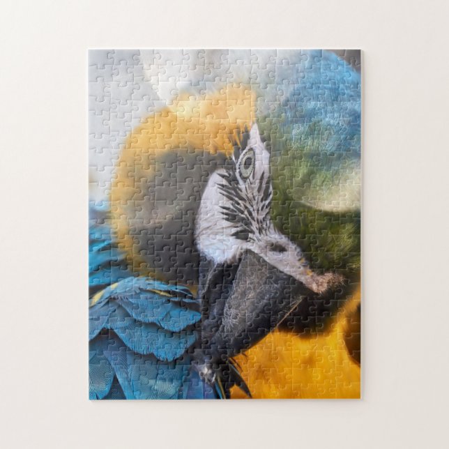 Puzzle Parrot Color Bird (Vertikal)