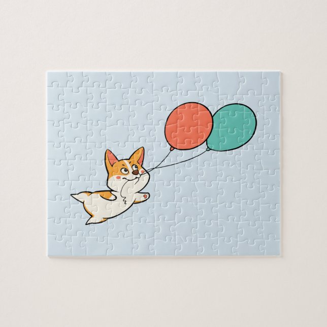 Puzzle Partie de corgi (Horizontal)