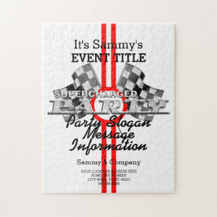 Puzzle Partie de performance surchargée personnalisée