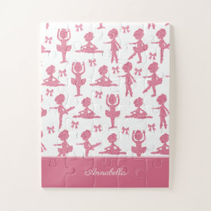 Puzzle Parties scintillant rose petite fille Ballerina Ba