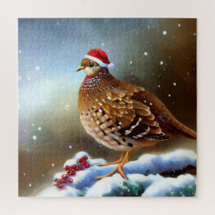 Puzzle Partridge de Noël (2)