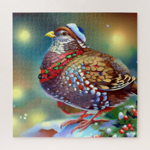 Puzzle Partridge de Noël (4)