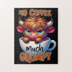 Puzzle Pas de café beaucoup grincheux