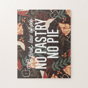 Puzzle Pas de pâtisserie Pas de devis à tarte