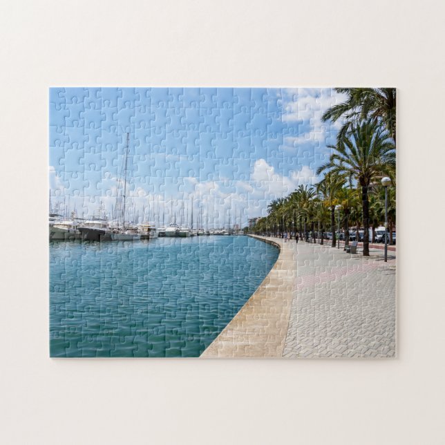 Puzzle Paseo maritimo - Palma de Mallorca, Espagne (Horizontal)