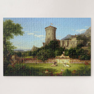 Puzzle Passé glorieux (Joust médiéval) (Art Vintage)