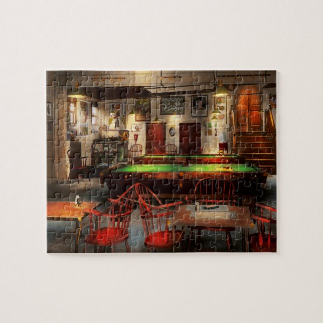 Puzzle Passe-temps - piscine - le club 1915 de billards (Horizontal)