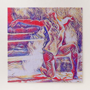 Puzzle Passion danseuse moderne pour la danse