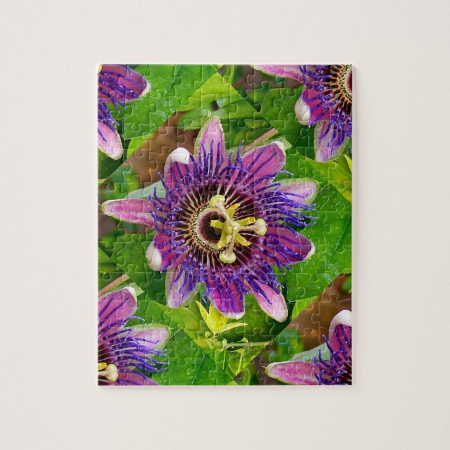 Puzzle Passionblume (Vertikal)