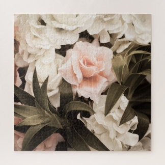 Puzzle Pastel Floral Vintage : Élégance intemporelle