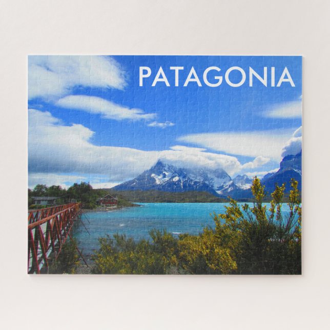 Puzzle patagonia lake pehoe (Horizontal)