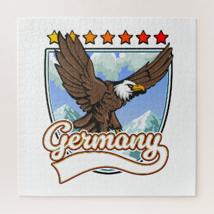 Puzzle Patch de voyage en Allemagne