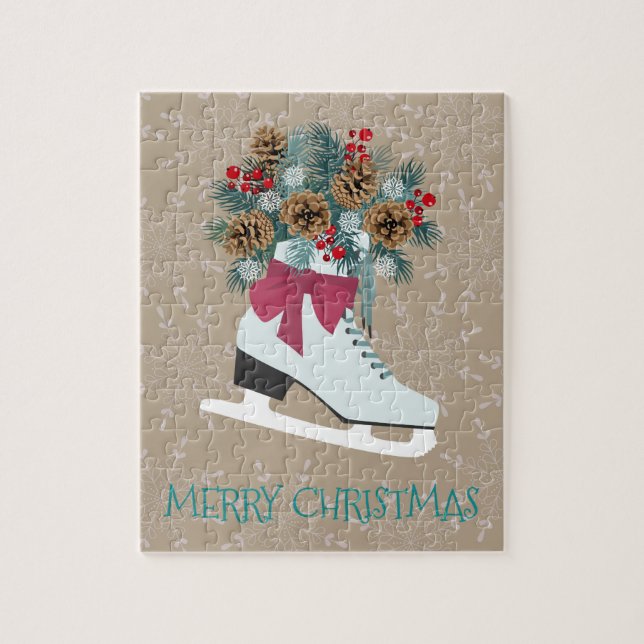 Puzzle Patins d'hiver (Vertical)