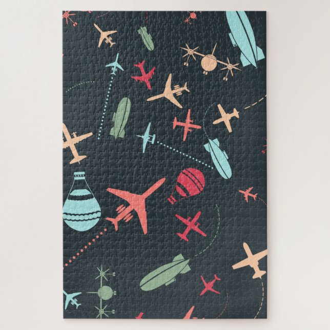 Puzzle Patters de l'aviation (Vertical)