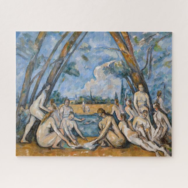 Puzzle Paul Cezanne - Les Grandes Baignoires (Horizontal)