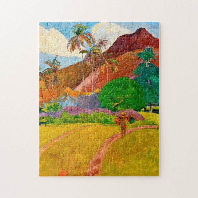 Puzzle Paul Gauguin - Paysage tahitien (Vertical)