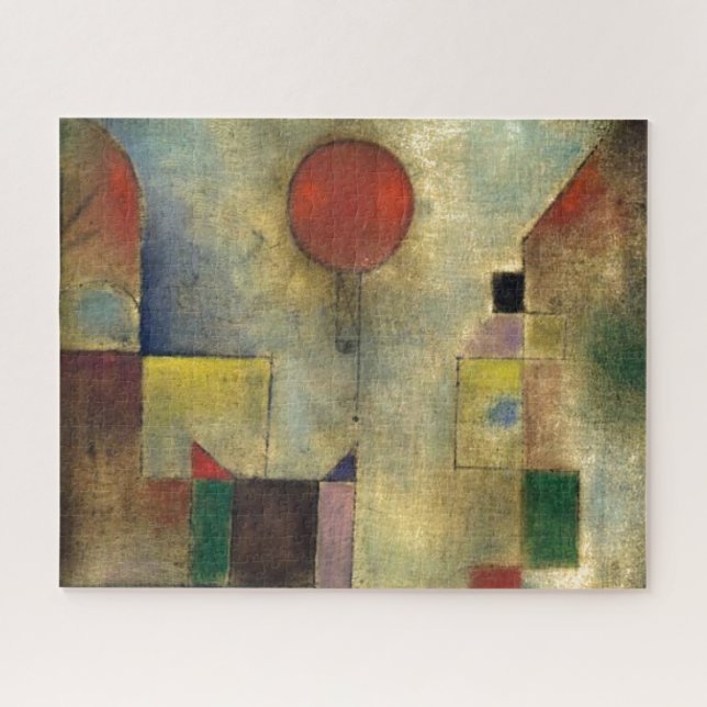Puzzle Paul Klee Ballons rouges Tableau d'art Abstrait (Horizontal)