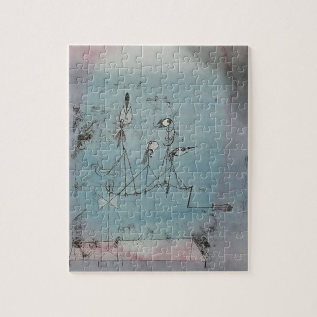 Puzzle Paul Klee- gazouillant la machine (Vertical)