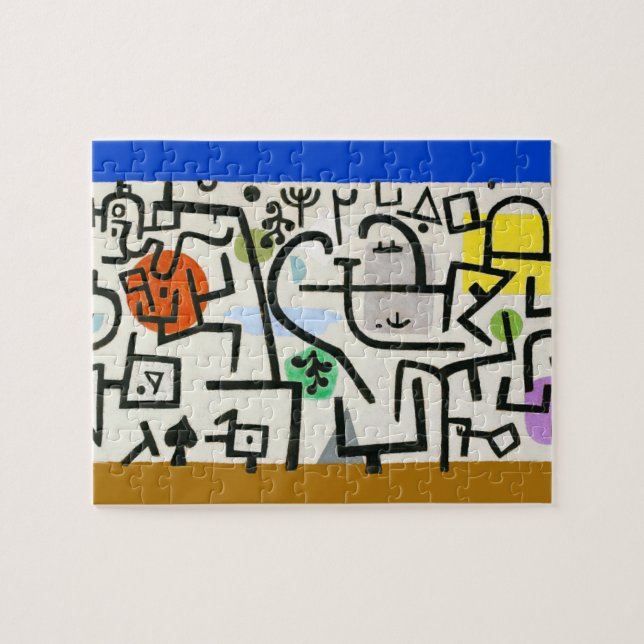 Puzzle Paul Klee Rich Harbour Expressionnisme Abstrait (Horizontal)