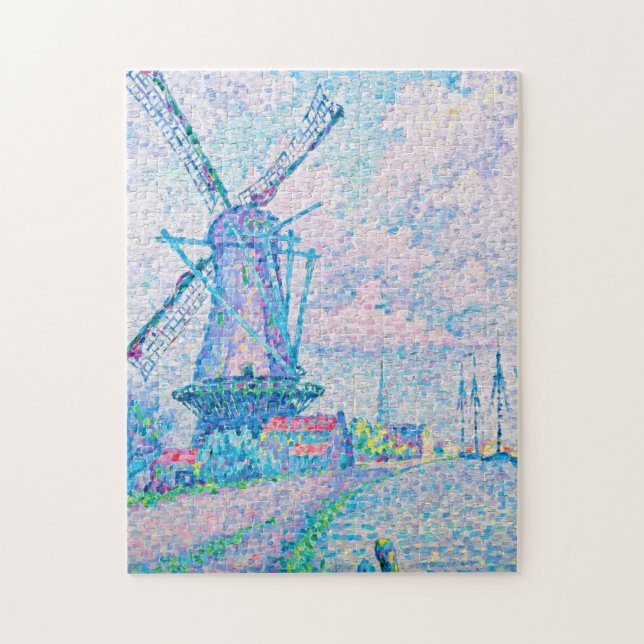 Puzzle Paul Signac - Canal D'Overschie (Vertical)