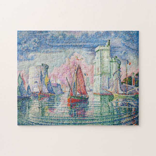 Puzzle Paul Signac - Entrée du port de La Rochelle (Horizontal)