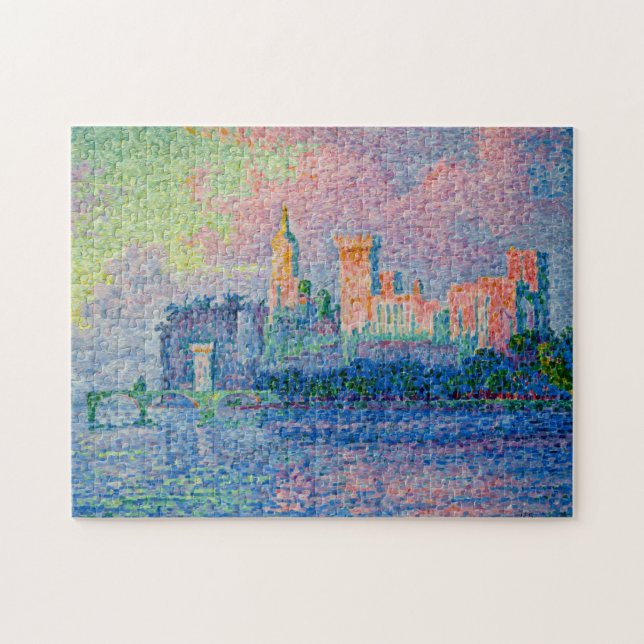 Puzzle Paul Signac - Le Palais Pape, Avignon (Horizontal)