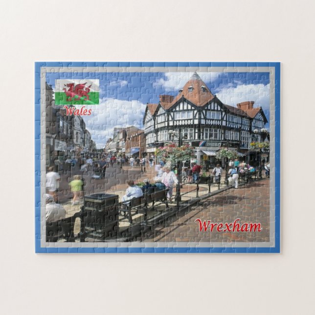 Puzzle Pays de Galles - Wrexham - (Horizontal)