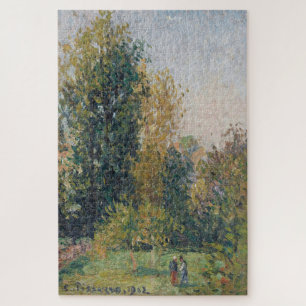 Puzzle Paysage à deux chiffres, Éragny, automne (1902)