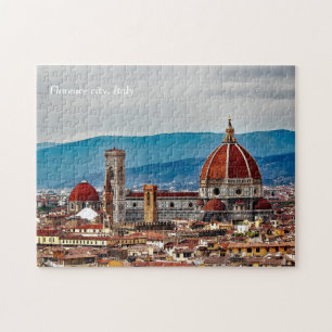 Puzzle Paysage de la vieille ville de Florence