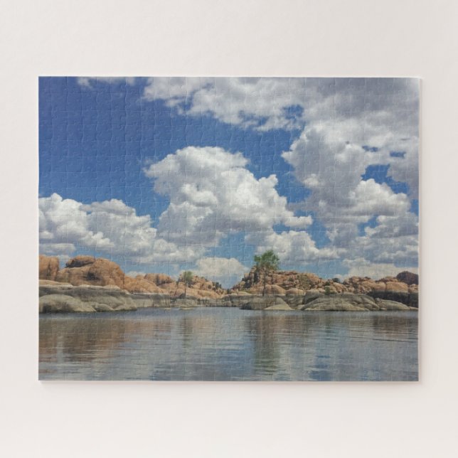 Puzzle Paysage de Lakeside Watson Lake Prescott Arizona (Horizontal)