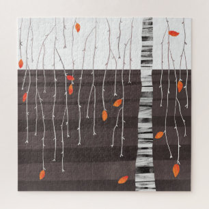 Puzzle Paysage d'hiver Art Arbre
