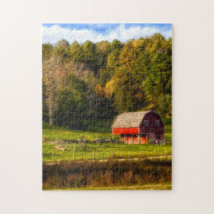 Puzzle Paysage du Connecticut.