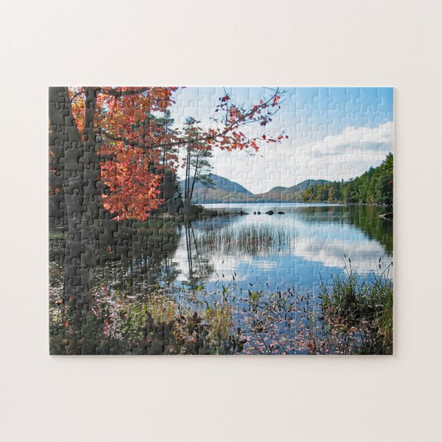 Puzzle Paysage du lac Maine Acadia (Horizontal)