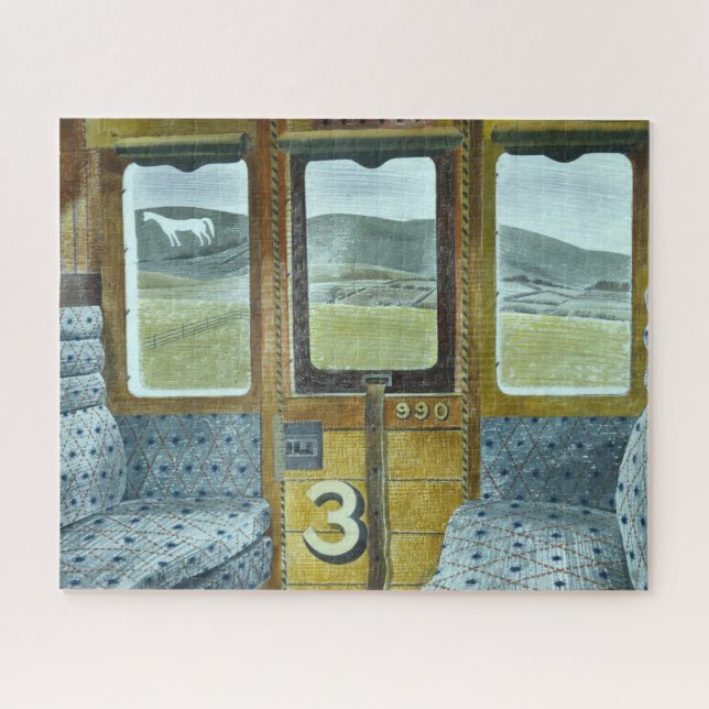 Puzzle Paysage du train (par Eric Ravilious) (Horizontal)