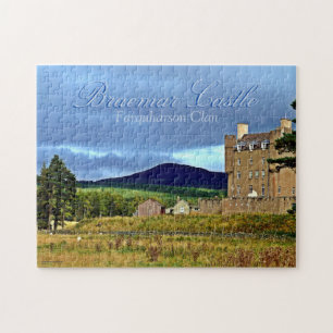 Puzzle Paysage écossais Farquharson Clan Braemar Castle